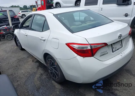 2014 Toyota Corolla Le from USA, damaged, VIN 5YFBURHE4EP029323